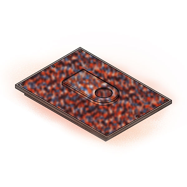 Vacuum and exert pressure