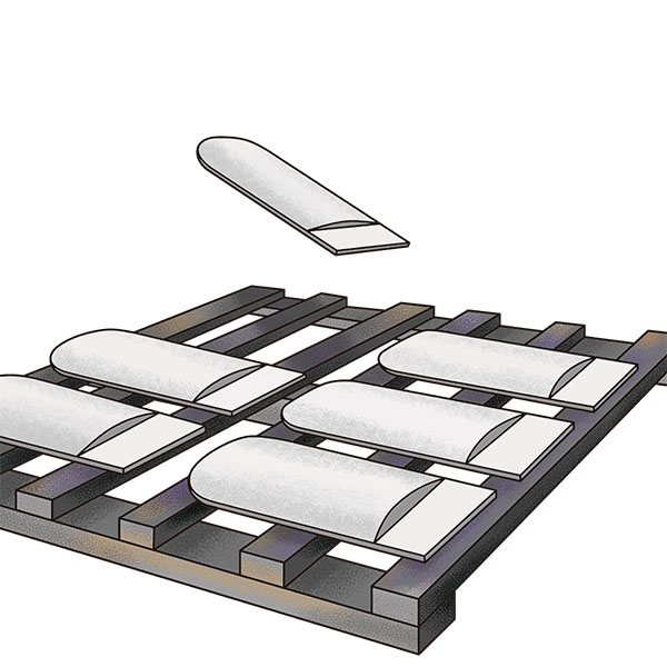 Fix the workpiece on the fixture